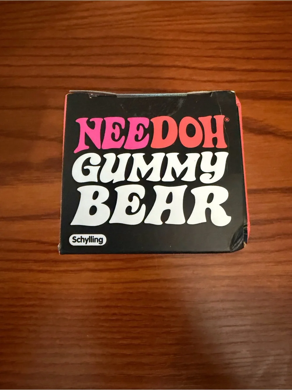 NeeDoh Gummy Bear - ORANGE Squishy Sensory Toy NEW